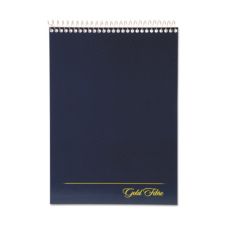 Ampad Gold Fibre Wirebound Legal Pad - 70 Sheets - Wire Bound - 20 lb Basis Weight - 8 1/2"x11 3/4" Sheet Size - 20815