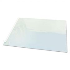 Artistic Second Sight Clear Plastic Desk Protector, with Hinged Protector, 25.5 x 21, Clear