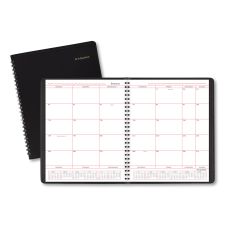 AT-A-GLANCE Monthly Planner in Business Week Format, 10 x 8, Black Cover, 12-Month (Jan to Dec): 2026