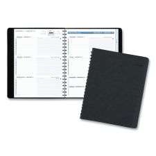 AT-A-GLANCE The Action Planner Weekly Appointment Book, 11 x 8, Black Cover, 12-Month (Jan to Dec): 2026