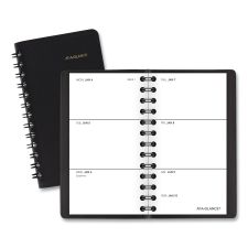 AT-A-GLANCE Weekly Planner, 4.5 x 2.5, Black Cover, 12-Month (Jan to Dec): 2026