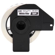 Brother DK-2211 Black-On-White Tape, 1.14" x 50'