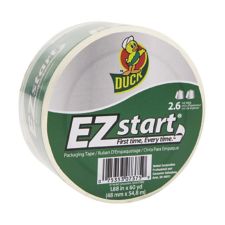 Duck EZ Start Packaging Tape, 1 7/8" x 60 Yd.