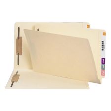 Smead Straight Tab Cut Legal Recycled Fastener Folder