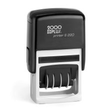 2000 PLUS Date Line Dater Light Duty Date Line Dater, 1-1/8" x 1-1/4" Impression, Black Ink
