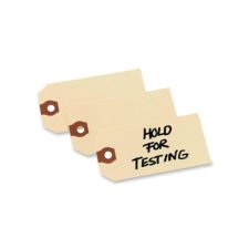 Avery Unstrung Shipping Tags, 11.5 pt. Stock, 3-3/4"x1-7/8" , 1,000 Manila Hang Tags