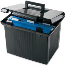 Esselte Pendaflex Portafile File Storage Box, Black