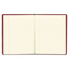 Rediform National Brand Red Vinyl Series Journal, 1-Subject, Medium/College Rule, Red Cover, (300) 10 x 7.75 Sheets