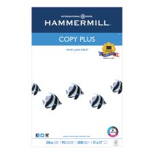 Hammermill Tidal Multi-Use Printer & Copy Paper, White, Ledger (11" x 17"), 500 Sheets Per Ream, 20 Lb, 92 Brightness