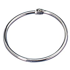 OIC Loose-Leaf Book Rings, 3" Diameter, Box Of 10