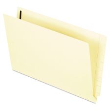 Pendaflex Manila End Tab Expanding Fastener Folders, 2-Ply Tabs, 0.75" Expansion, 2 Fasteners, Legal Size, Manila Exterior, 50/Box