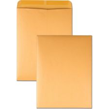 Quality Park 10" x 10" Catalog Envelopes, Gummed Seal, Brown, Box Of 250