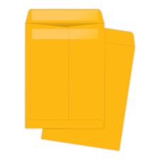 Quality Park Redi-Seal 12" x 15 1/2" Manila Catalog Envelopes, Self-Adhesive, Brown Kraft, Box Of 250