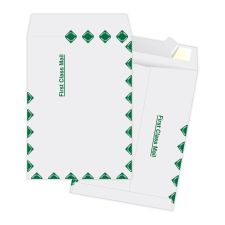 Quality Park Ship-Lite Catalog Envelopes, First Class, 9" x 12", Self-Adhesive, White, Box Of 100