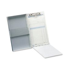 Saunders Snapak Aluminum Side-Opening Form Holder, 5" x 8", Silver, 89% Recycled