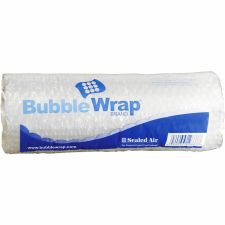 Sealed Air Bubble Wrap Multi-purpose Material - 12" Width x 10 ft Length - 1 Wrap(s) - Lightweight, Perforated - Clear - 1Roll