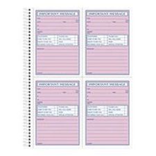 TOPS Important Message Book - TOP4009