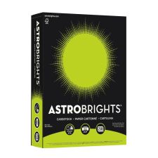 Astrobrights Color Card Stock, Terra Green, Letter (8.5" x 11"), 65 Lb, Pack Of 250