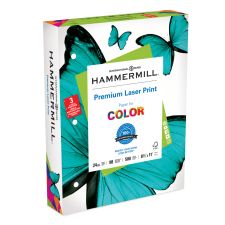 Hammermill 3-Hole Punched Multi-Use Print & Copy Paper, Letter Size (8 1/2" x 11"), 92 (U.S.) Brightness, 24 Lb, White, Ream Of 500 Sheets