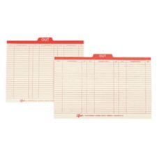 Smead Center Top-Tab Out Guides, Legal Size, Manila, Box Of 100