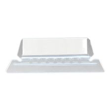 Smead Clear Hanging Poly Tabs, 2" For 1/5 Cut Tabs, Pack Of 25