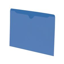 Smead Colored Straight Tab Cut Letter Recycled File Jacket