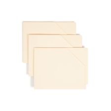 Smead End-Tab Jackets, 9 1/2" x 12 1/4", Manila, Pack Of 100
