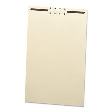 Smead File Backs With Fasteners, Legal Size, Manila, Box Of 100