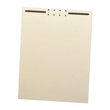 Smead File Backs With Fasteners, Letter Size, Manila, Box Of 100