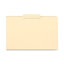 Smead File Folders, Legal Size, 1/3 Cut, Center Tab Cut, Manila, Box Of 100