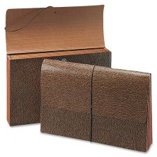 Smead Tyvek Expanding Wallet, Letter Size, 5 1/4" Expansion, 30% Recycled, Redrope