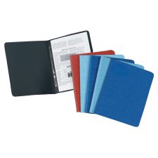 ACCO Presstex Binder, Side Bound, 11" x 8 1/2", 60% Recycled, Light Blue