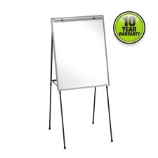 Quartet Non-Magnetic Dry-Erase Whiteboard, 29" x 70", Steel Frame With Black Finish