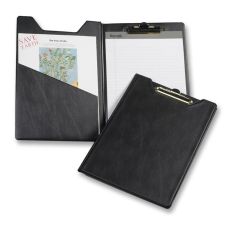Samsill Professional Heavyweight Pad Holders - 11" - Vinyl - Black - 1 Each