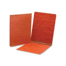 Smead Color Pressboard Binder Cover, 8 1/2" x 11", 60% Recycled, Red