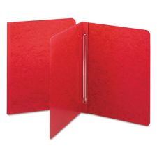 Smead Color Pressboard Binder Covers, 8 1/2" x 11", 60% Recycled, Bright Red