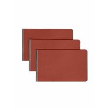 Smead Color Pressboard Binder Covers, 8 1/2" x 14", 60% Recycled, Red