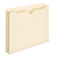 Smead Manila File Jackets, Reinforced Tab, 1 1/2 Expansion, Letter Size, Box Of 50