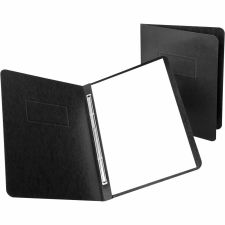 Oxford PressGuard Report Covers With Reinforced Side Hinge, 8 1/2" x 11", 30% Recycled, Black