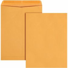 Quality Park Catalog Envelopes With Gummed Closure, 11 1/2" x 14 1/2", Brown, Box Of 250