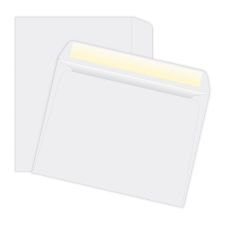 Quality Park Open-Side Booklet Envelopes, 6" x 9", Gummed Seal, White, Box Of 500