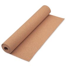 Quartet 24" Cork Roll, 24" x 48", Brown Finish Frame