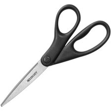 Acme United Design Line Straight Scissor, 8", Black