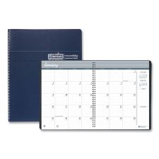 House of Doolittle 14-Month Recycled Ruled Monthly Planner, 11 x 8.5, Blue Cover, 14-Month: Dec 2025 to Jan 2027
