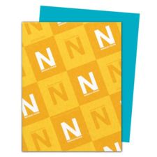 Neenah Astrobrights Bright Color Copy Paper, 1 Ream, Terrestrial Teal, Letter (8.5" x 11"), 500 Sheets Per Ream, 24 Lb, 94 Brightness, 30% Recycled