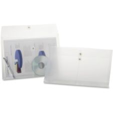 Pendaflex Legal-Size String Envelopes, Clear, Pack Of 3 Envelopes