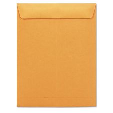 Universal Center Seam 10" x 13" Manila Catalog Envelopes, Gummed Closure, 24 Lb, Brown Kraft, Box Of 250