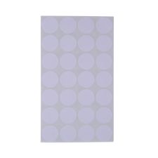Universal Self-Adhesive Removable Color-Coding Labels, 0.75" dia, White, 28/Sheet, 36 Sheets/Pack