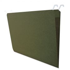 find It Hanging File Folders with Innovative Top Rail, Legal Size, 1/4-Cut Tabs, Standard Green, 20/Pack