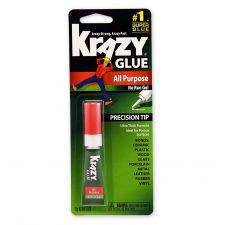 Krazy Glue All Purpose Instant Gel, 0.07 oz, Dries Clear